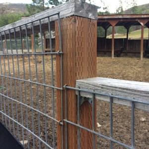 Ultra-sturdy fencing for breeding areas